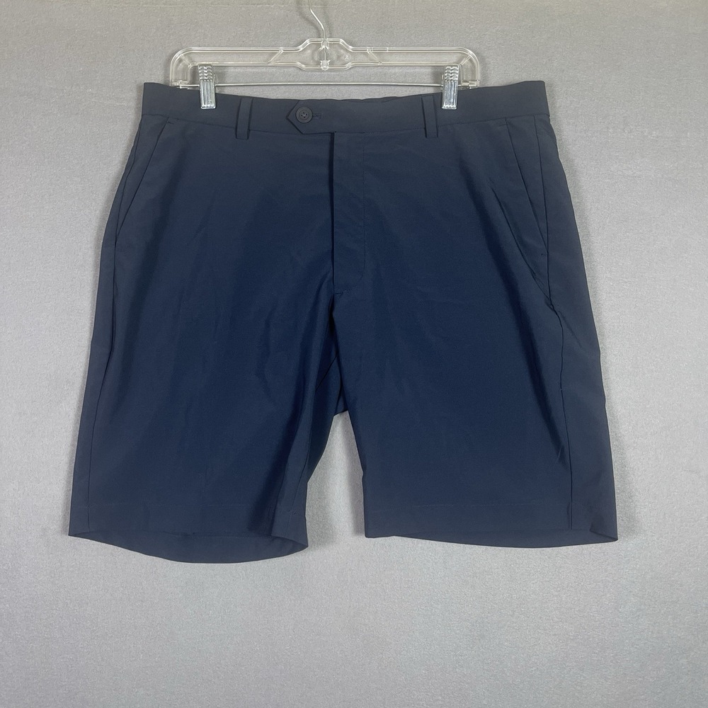 G/FORE Golf Shorts Mens 35 Navy Blue Performance Casual Chino Stretch